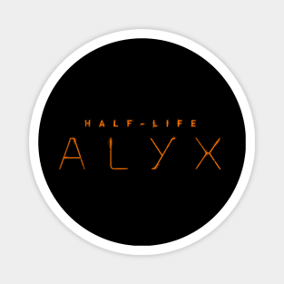 Half-Life Alyx Logo [Texturized!] Magnet